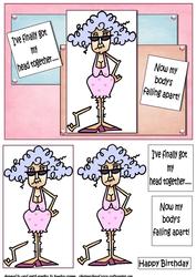 Stella's Finally Got Her Head Together Quick Card