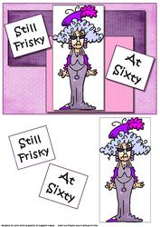 Stella's Still Frisky at Sixty Quick Card
