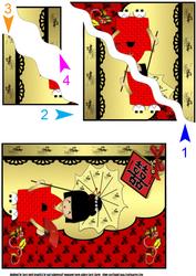 Asian Nights Parasol Lady Wavey Side Stacker