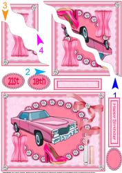 Daddy's Gonna Buy Me a Pink Cadilac Side Stacker