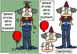 Gus Likes Getting Older