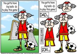 Gus Needs Big Balls, I Think That's Footballs