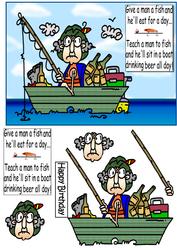 Gus Goes Fishing