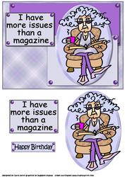 Stella Has Some Issues Quick Card