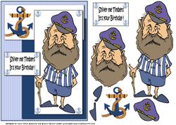 Banacle Bill Says Shiver Me Timbers