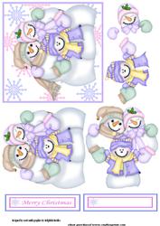 The Christmas Snow Family