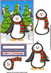 Christmas Hide and Seek Penguins