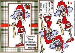 Stella's Hanging Her Christmas Stocking