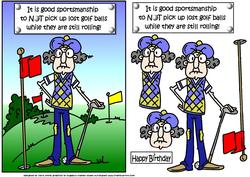 Gus is a Good Sportsman