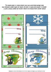 Post It Note Christmas Cuppa