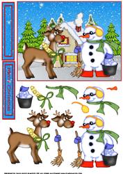 Rudolf and the Funky Snowman