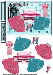Lets Go to the Hop 50s Style