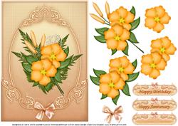 The Orange Hibiscus
