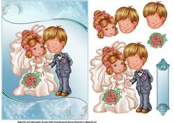The Whimsical Wedding Couple