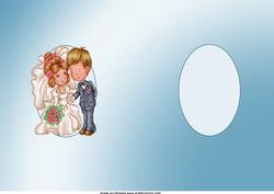 The Whimsical Wedding Couple Insert