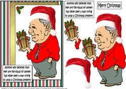 Gerry Wraps Christmas Up