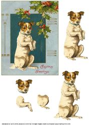 The Vintage Christmas Dog