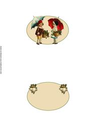 The Vintage Christmas Children Insert