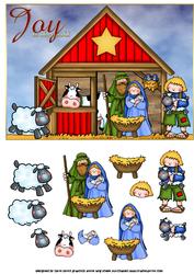Cute Childs Nativity