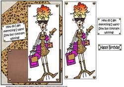 Rita Knows How to Get What She Wants Quick Card