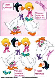 Quackers About You Decoupage
