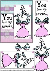 You Have My Support Decoupage