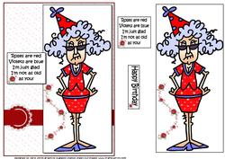 Stella's Glad She's Not Old Quick Card
