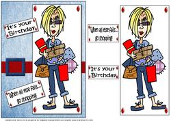 J.j Lets Go Shopping Quick Card