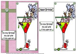 Stella's Into the Wine Quick Card