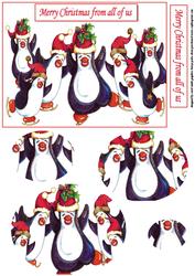 Merry Christmas from All of Us Oval Pyramid