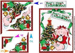 Baby's 1st Christmas Side Stacker