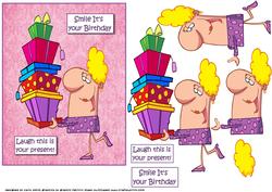 Smile Its Your Birthday Decoupage