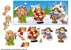 Cute and Colourful Dl Christmas