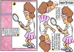 Marge Plays Tennis