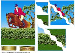The Horse Jump Two Corner Stacker