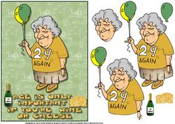 Ethel Compares Age to Wine and Cheese
