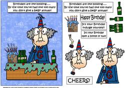 Gus Bithdays and Boozing