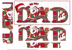 Dl Christmas for Dad Pyramid