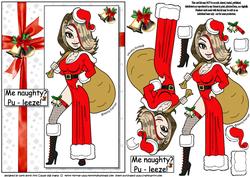 Mrs Clause Says Me Naughty Pu-leeze