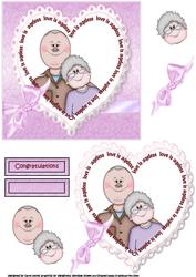 Love is Ageless Anniversary Pink