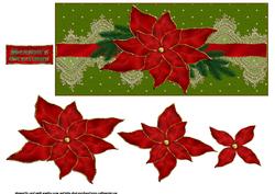 The Poinsettia and Antique Gold Lace 2