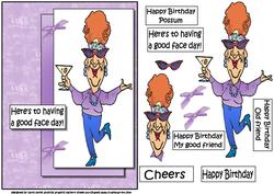 Edna Says Happy Birthday Possum