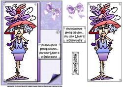 Stella Gets Pasta and Libido Mixed Up Quick Card