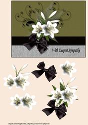 Sympathy Lilies