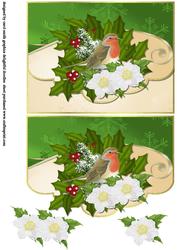The Christmas Robin Quick Card