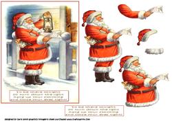 Vintage Christmas Santa