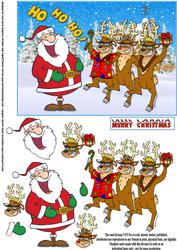 Ho Ho Ho Jolly Reindeer