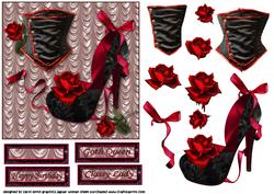 Shoes, Roses and Basque Classy Goth