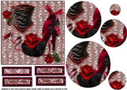 Shoes, Roses and Basque Classy Goth Pyramid