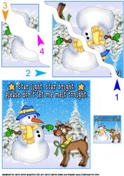 Starlight Starbright Snowman Side Stacker